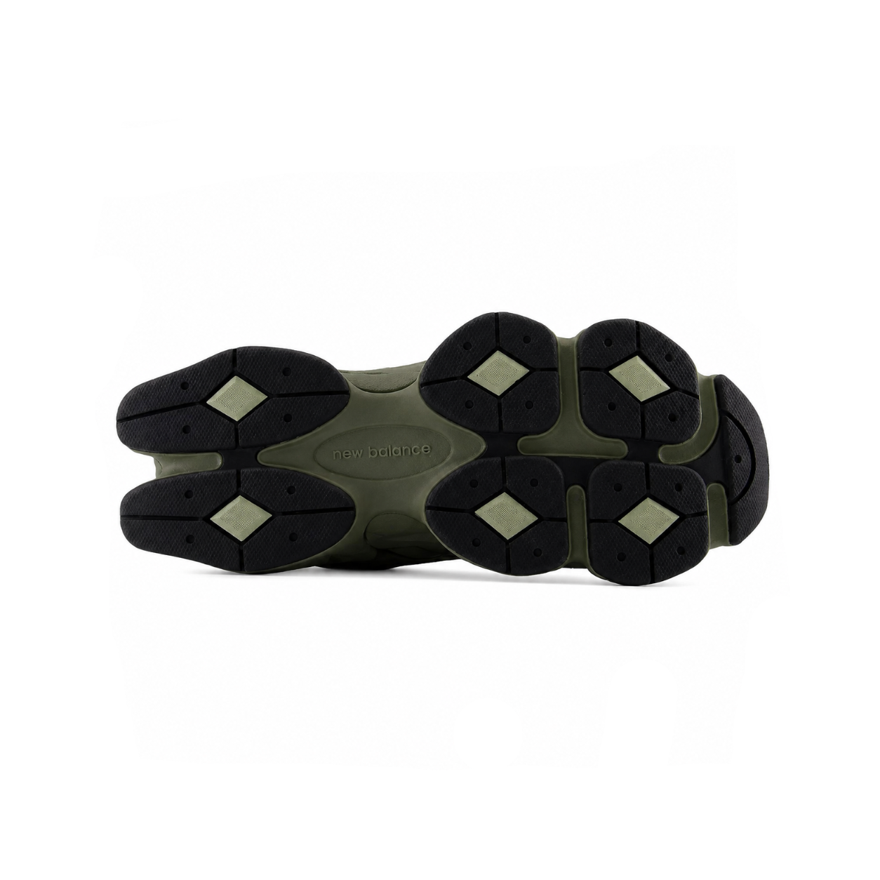 New Balance 9060 Dark Olivine Olivine Black