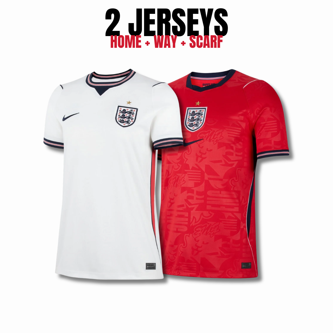 2 Jerseys - England