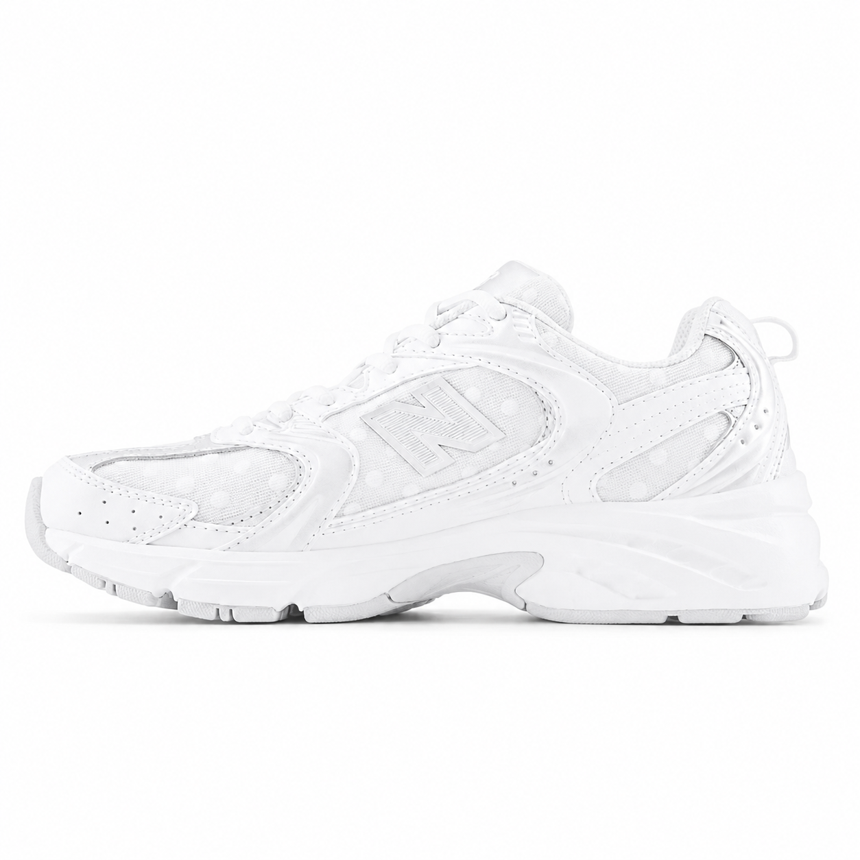New Balance 530 White Silver Metalic