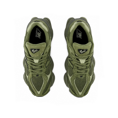 New Balance 9060 Dark Olivine Olivine Black