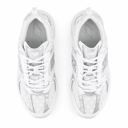 New Balance 530 White Silver Metalic