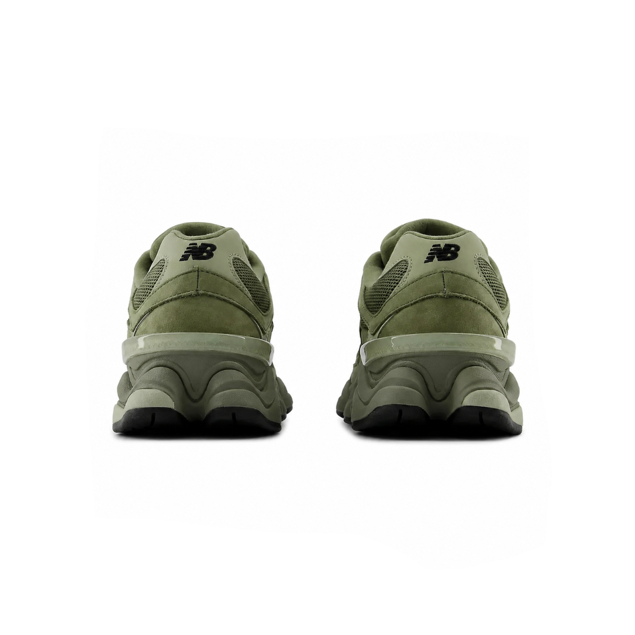 New Balance 9060 Dark Olivine Olivine Black