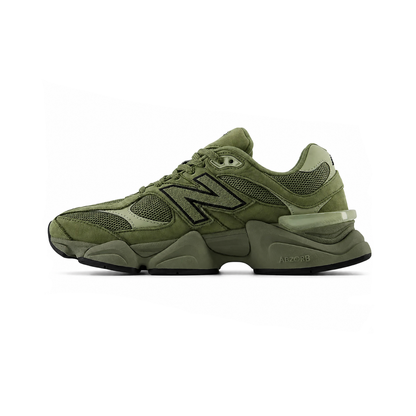 New Balance 9060 Dark Olivine Olivine Black